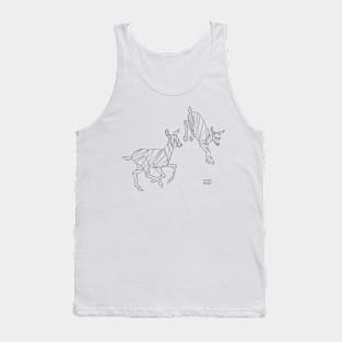 Origami Goat Tank Top